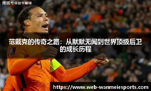 范戴克的传奇之路：从默默无闻到世界顶级后卫的成长历程